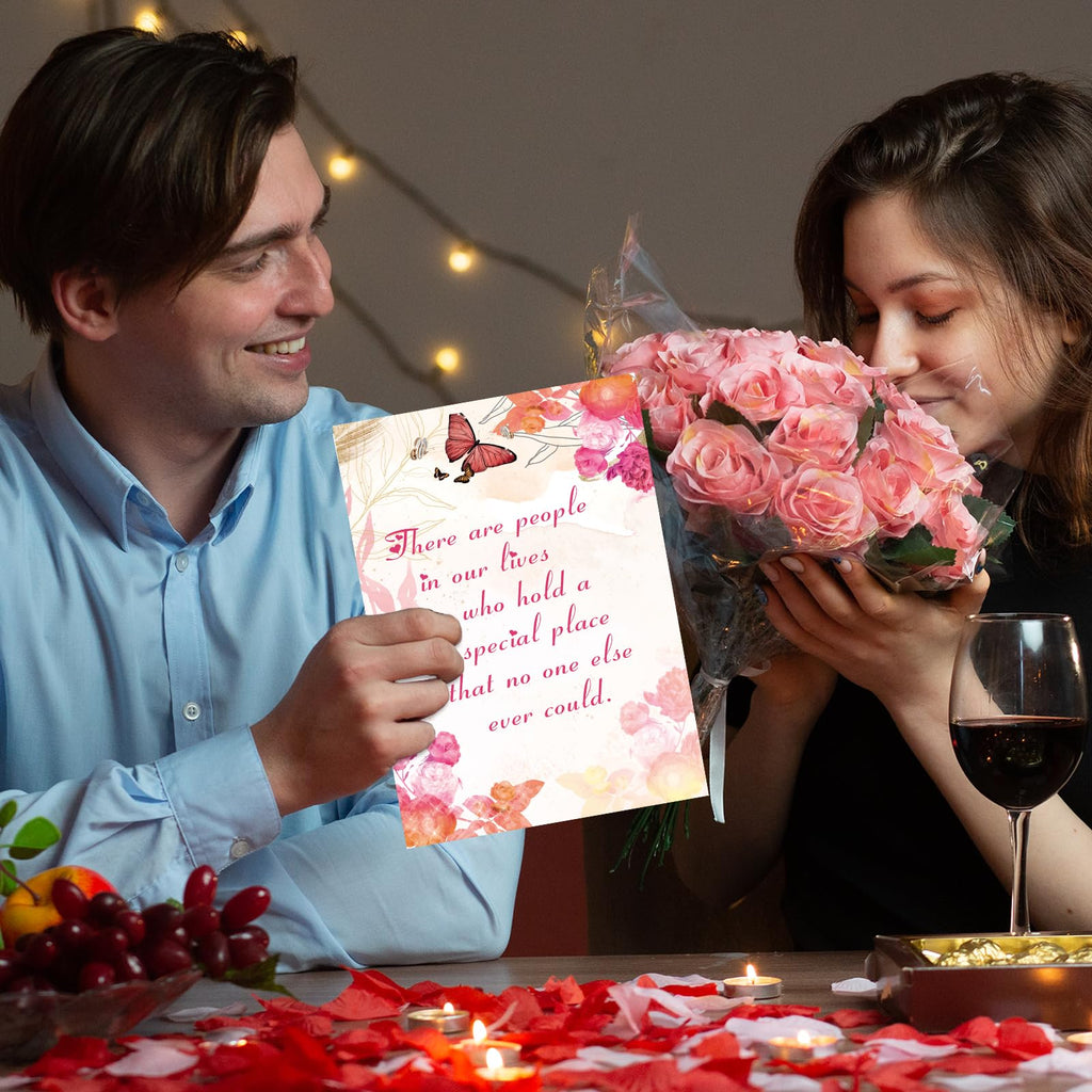 Missonemi Friend Valentines Day Card Gifts for Him Her, Cute Valentine's Gifts for Special Friends