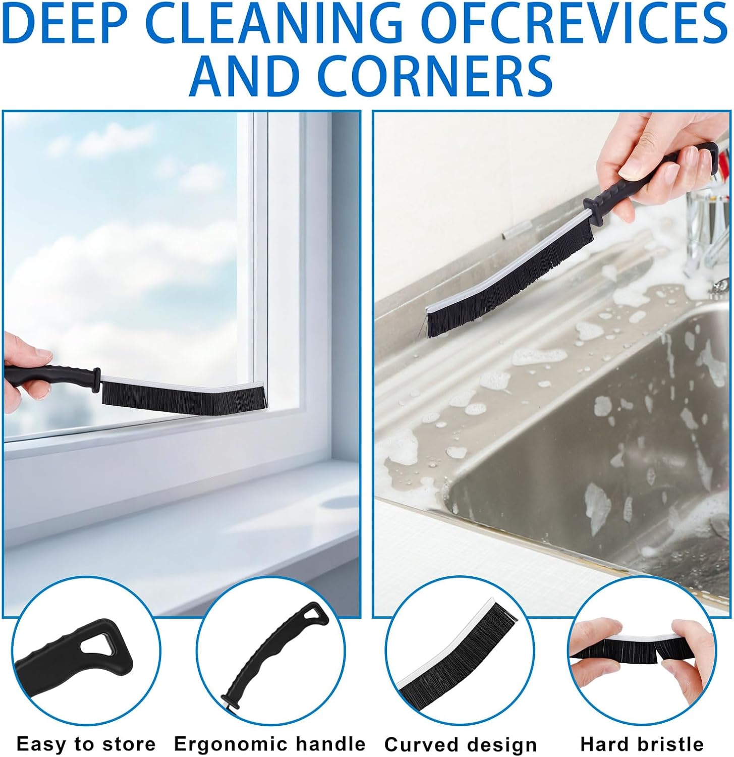 Skiennix Dryer Vent Cleaner Kit - Includes Lint Brush & Coil Cleaning Brush for Home Use