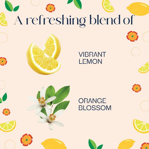 Glade PlugIns Refills Air Freshener, Lemon Zest & Poppy, Scented and Essential Oils for Home and Bathroom, 0.67 Fl Oz, 5 Count