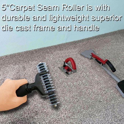 Carpet Seam Roller Tools,Carpet Repair Tools.Specifically Designed for Seaming Loop Pile Carpets,Star Wheel Rollers for Seamless Installation of Mats in Hotels, Homes, Conference Rooms