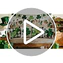 St. Patrick's Day Buffalo Plaid Pillow Covers 18x18 - Set of 4
