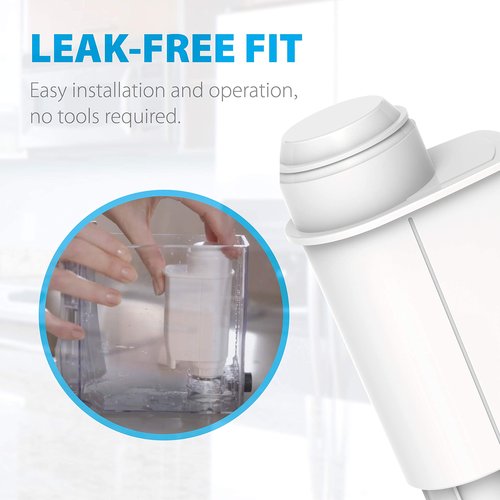 Waterdrop Coffee Water Filter, Replacement for Brita® Intenza+® Water Filter Gaggia®, Philips®, Saeco®, CA6702/00, Gaggia® Filter, TÜV SÜD Certified (Pack of 2)