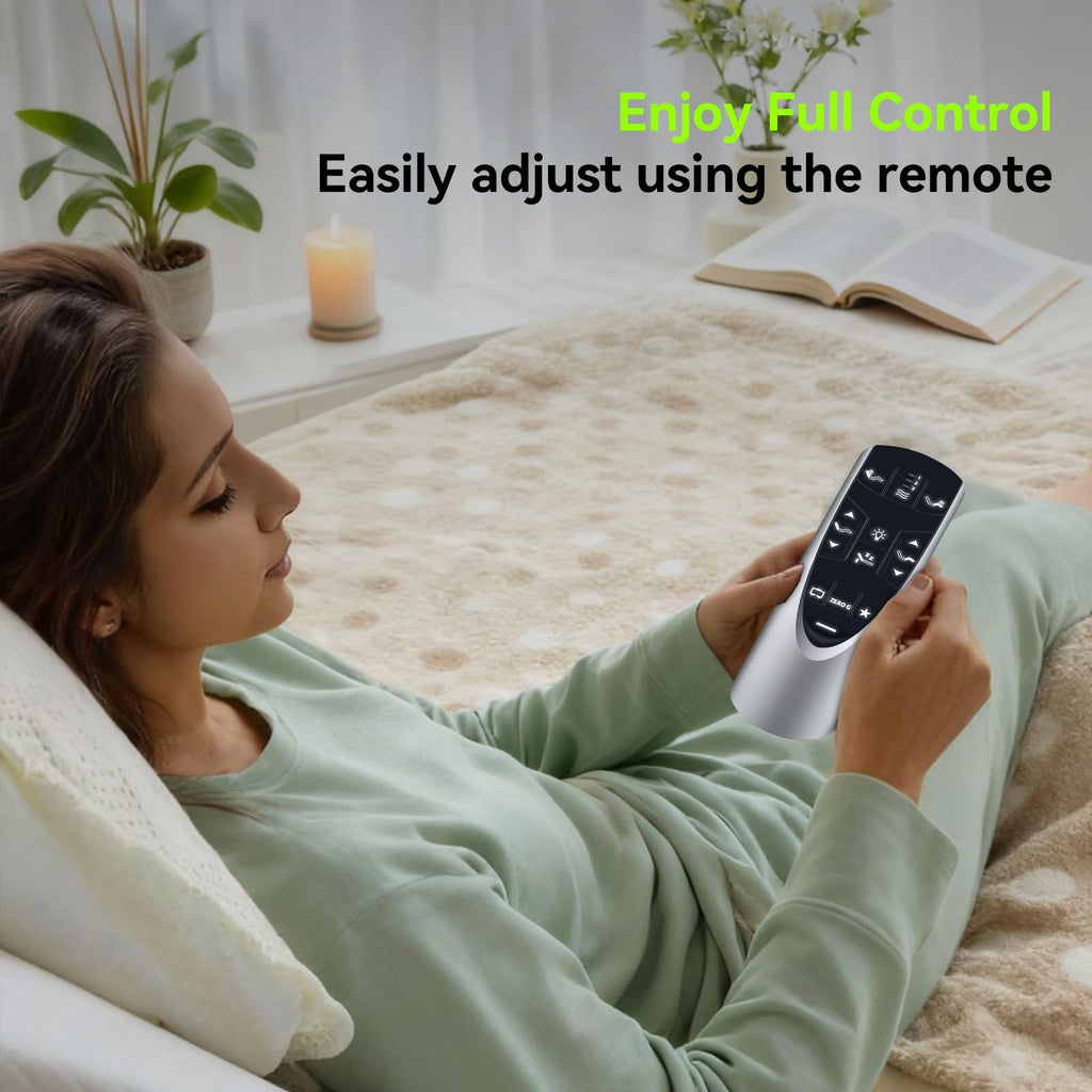 PZL RF358A RF502A Replacement Remote Control for Tempurpedic Ergo/Ergo Extend Adjustable Bed Base JDLK.33.01.18 RF358A / JLDK.33.01.36 RF502A