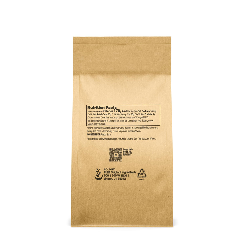 Pure Original Ingredients Gum Arabic (Acacia) Powder Essential Ingredient for DIY Watercolor Paints, Craft Cocktails, Royal Icing, Ice Cream