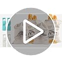 2-Pack Linen Bread Bags with Clips - 17.3x11.6 Inches, Reusable Storage for Artisan Bread