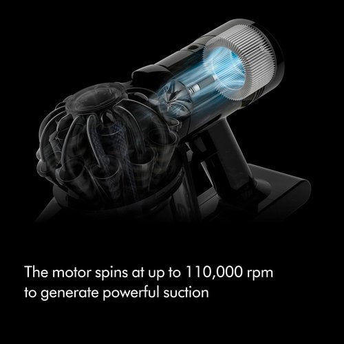 Dyson Handheld Vacuum - Cordless & Lightweight for Cars and Boats | Cleans Hard Surfaces, 115AW, 50 Min Runtime