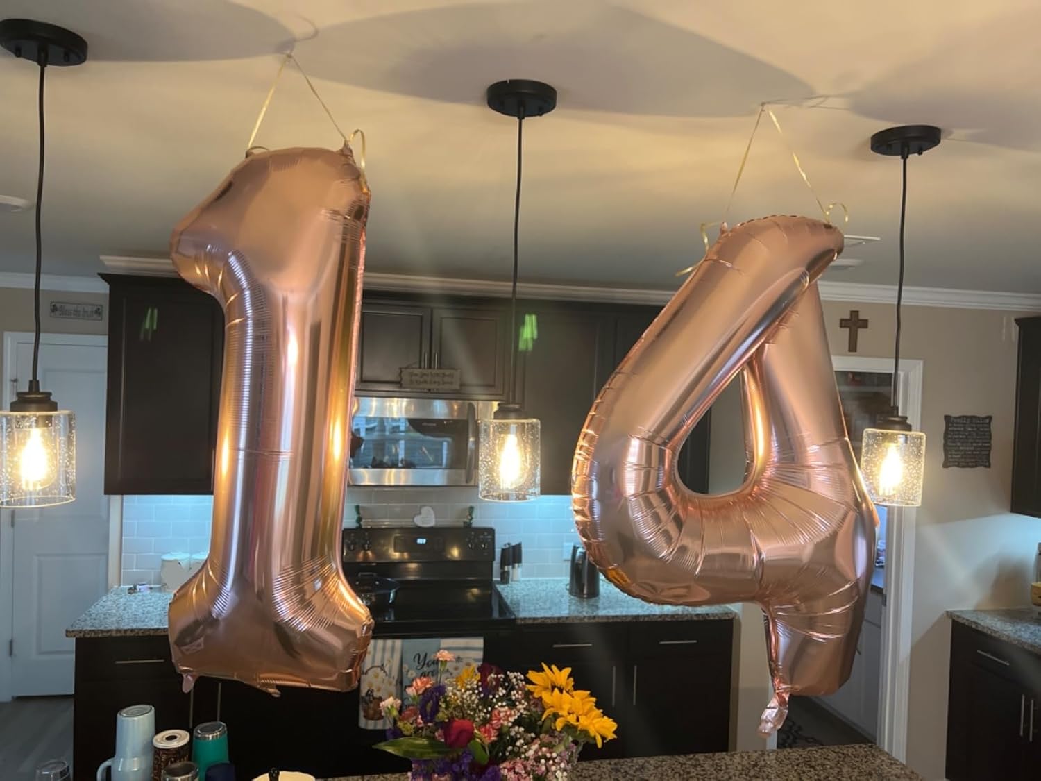 Rose Gold 40-Inch Number 11 Balloon - Stunning Birthday Party Decoration for Girls and Boys