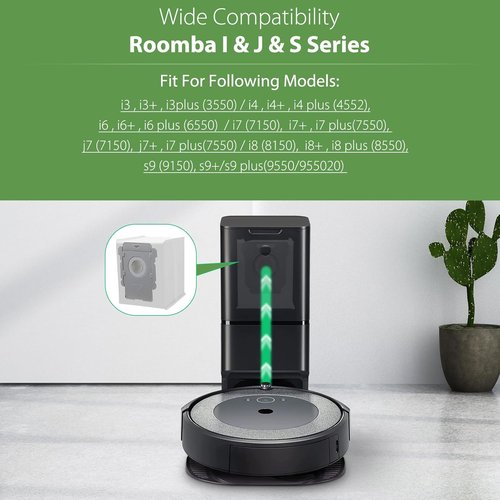 iRobot Vacuum Bags - 18 Pack for Roomba i7, i8, j7, s9 | Automatic Dirt Disposal Compatible