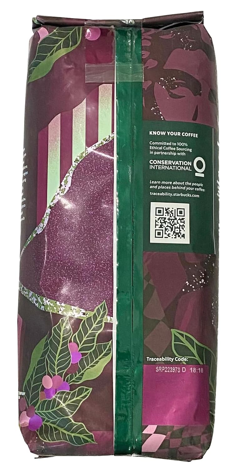 Starbucks Italian Roast Coffee - Rich Whole Bean Flavor | 16 Ounce Bag