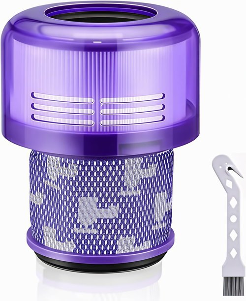 Vacuum Filter Replacement Parts Compatible with Dyson V11 Torque Drive V11 Animal V11 Complete V11 Extra V15 Detect V15s Detect Submarine Vacuums, Compare to Part 970013-02