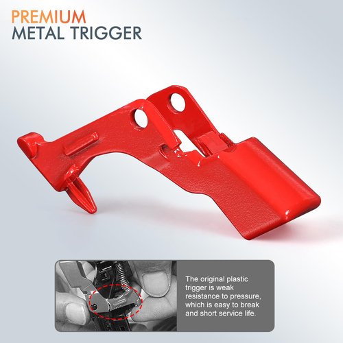 Metal Trigger Switch Button Compatible with Dyson V10 V11 SV12 SV14 Vacuum Cleaner Power Switch Button Repair Accessories with Trigger Lock