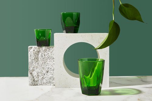 notNeutral Vero Glass (Emerald) (4, 12 oz.)