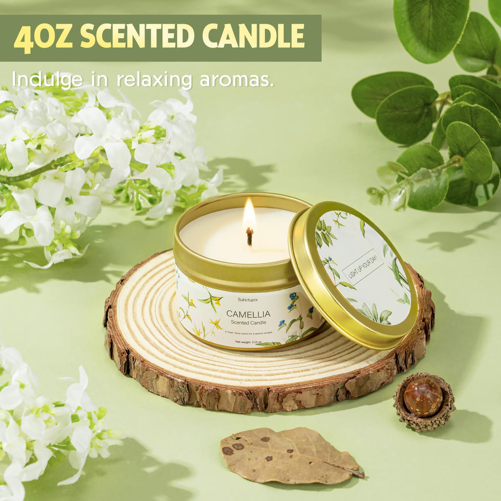 Suhctuptx Self Care Gifts for Women, Get Well Soon Basket Birthday Gifts for Women Care Package, Thinking of You Box w/Blanket, Christmas A Leafy Gift of Care for Mom Her Sister Friend