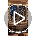 Christmas Window Clings Snowflake Stickers Holiday Decorations 242 PCS