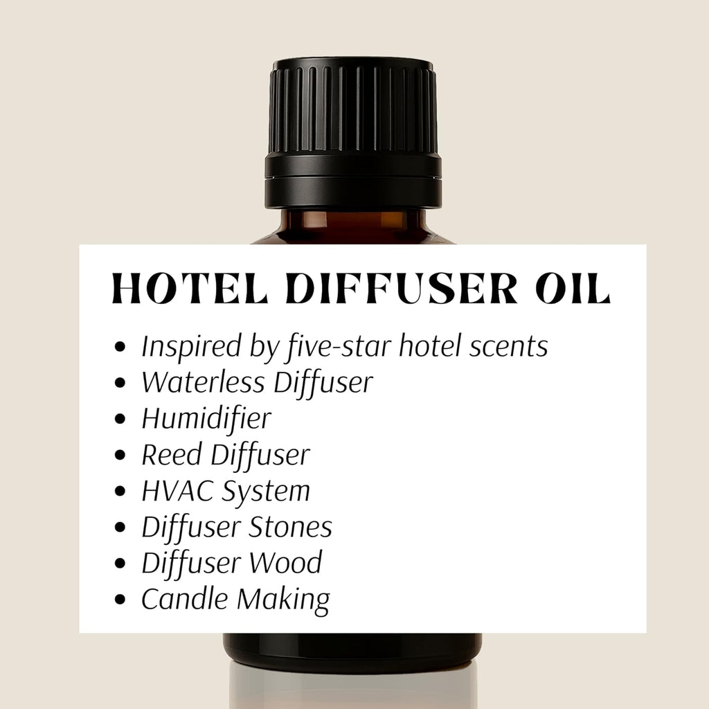 Ridz Carleton Hotel Series Premium Diffuser Oil - Luxury Scent for Ultrasonic Diffusers - 0.34 fl oz