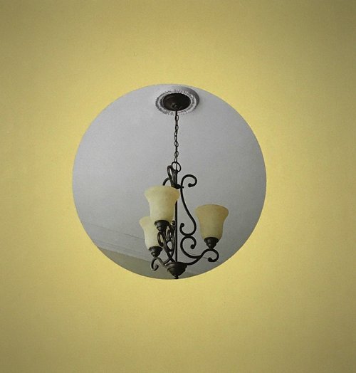 Flourish Design White 10 Inch Ceiling Medallion