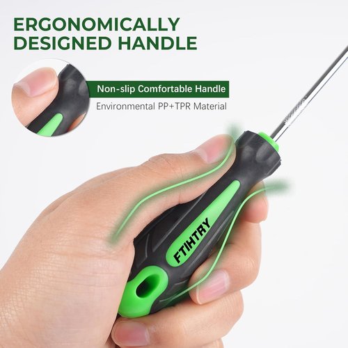 FTIHTRY Precision Automotive Hook Set - 8PCS Mini Pick and Pull Tools for Oil Seal/O-Ring Removal | Green
