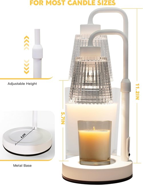 GODONLIF Candle Warmer Lamp - Dimmable with Timer | Perfect Birthday Gift for Women & Home Decor