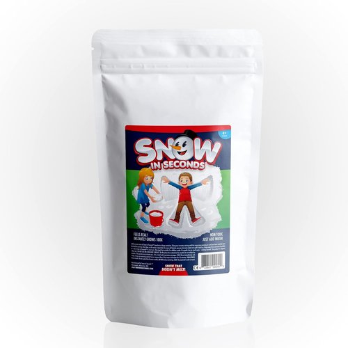 Jumbo Instant Snow - Fake Artificial Snow for Winter Fun | 30 Gallon, As Seen on Shark Tank