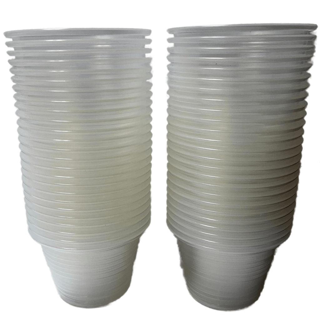 Polar Ice Disposable Plastic Power Bomber Shot Cups or Jager Bomb Glasses- Case of 500