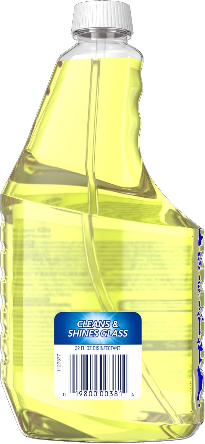 Windex Multipurpose Disinfectant Cleaner Spray - Citrus Fresh Scent, 32 Fl Oz | Eco-Friendly Reusable Trigger (Pack of 3)