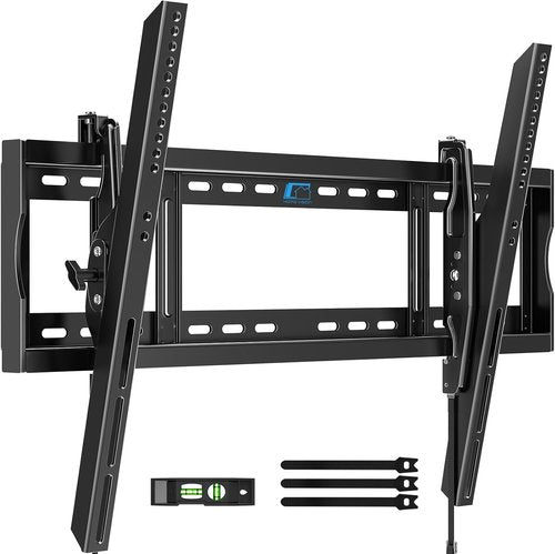 HOME VISION Heavy Duty Tilt TV Wall Mount Bracket - Supports 48-120 Inch Flat/Curved TVs, 200Lbs Capacity, Max VESA 800x600mm
