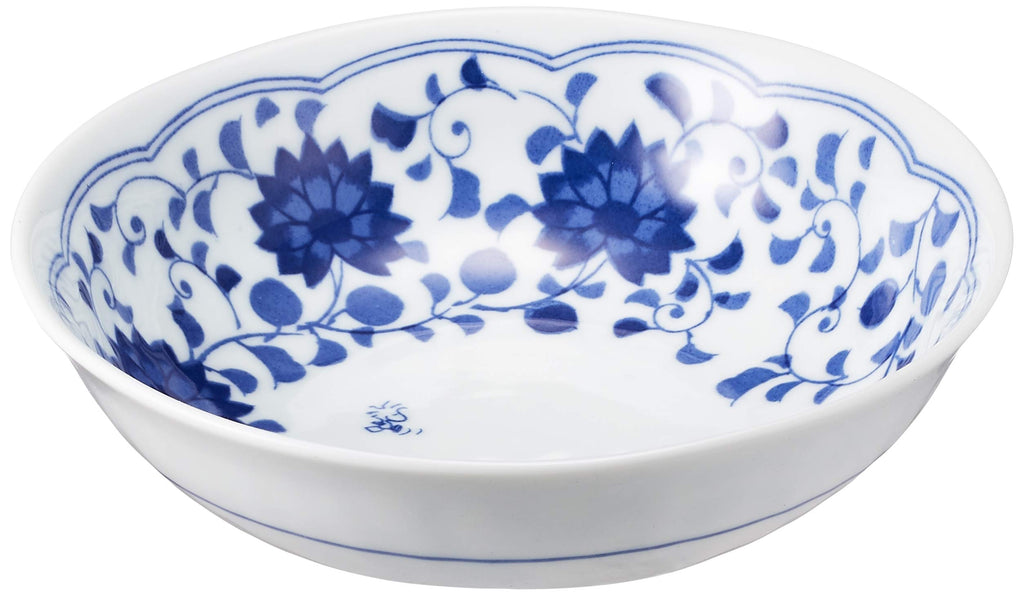 Sunupii 630743 Indigo Arabesque Dish Pot, Set of 3, Set of 6, Comes in a Presentation Box