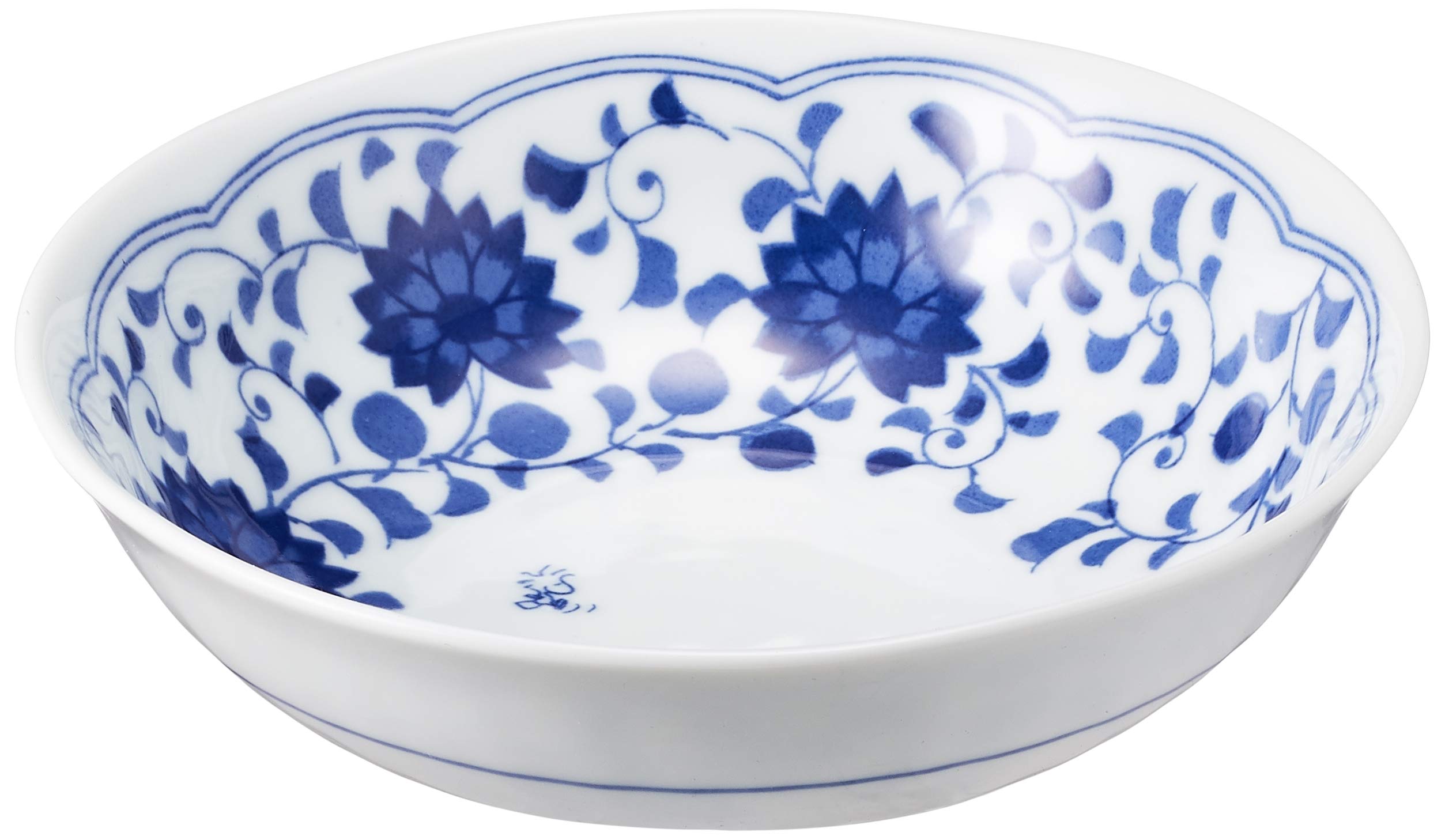 Sunupii 630743 Indigo Arabesque Dish Pot, Set of 3, Set of 6, Comes in a Presentation Box
