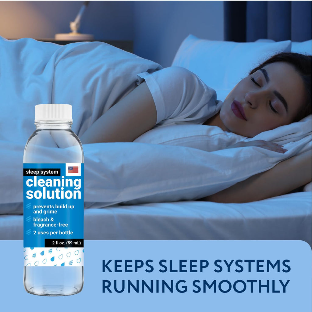 IMPRESA Sleep System Cleaning Solution Compatible with ChiliPad, OOLER & Dock Pro & Bed Cooling System Cleaner - 3-Pack, 2 Fl Oz - Unscented No-Mess Cleaning Supplies - Sleep Machine Cleaner
