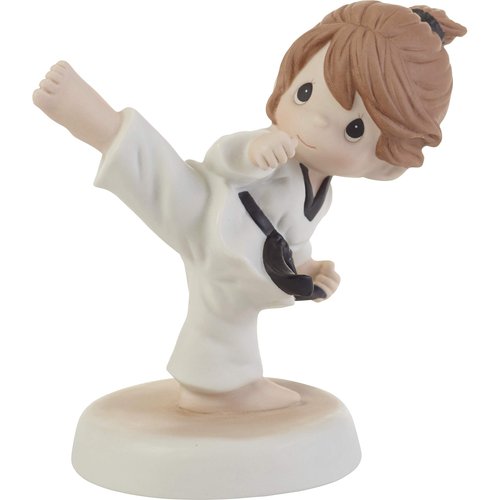 Precious Moments 202013 Kick Like A Girl Bisque Porcelain Figurine