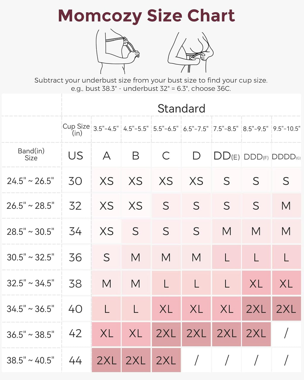 Momcozy Hands-Free Pumping Bra - Adjustable Nursing & Pumping Bra for Comfort and Convenience