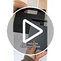 TRINENOX Small Floating Wall Shelf, 6.1 x 5.12 Inch Aluminum Metal Mount