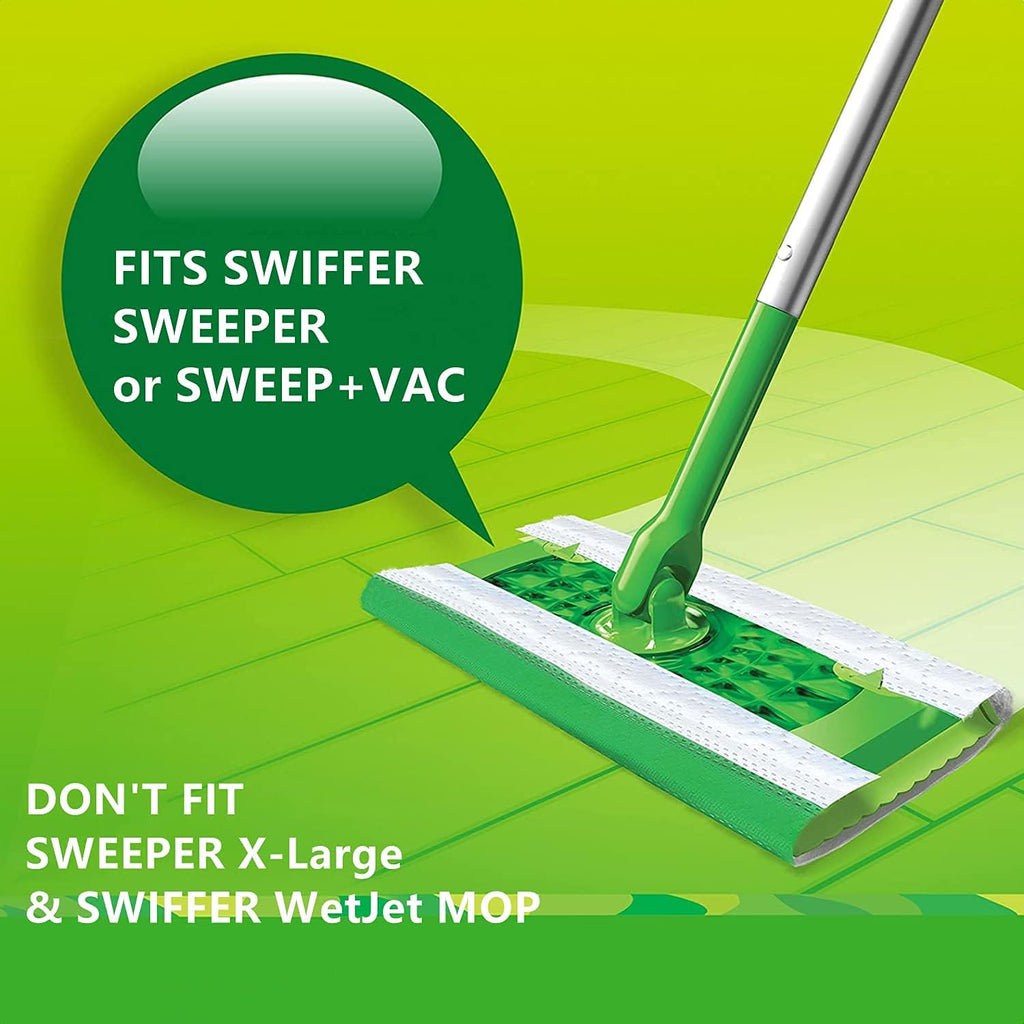 Skiennix Wet Mopping Pad Refills - 30 Count for Swiffer Sweeper | Superior Cleaning Cloths