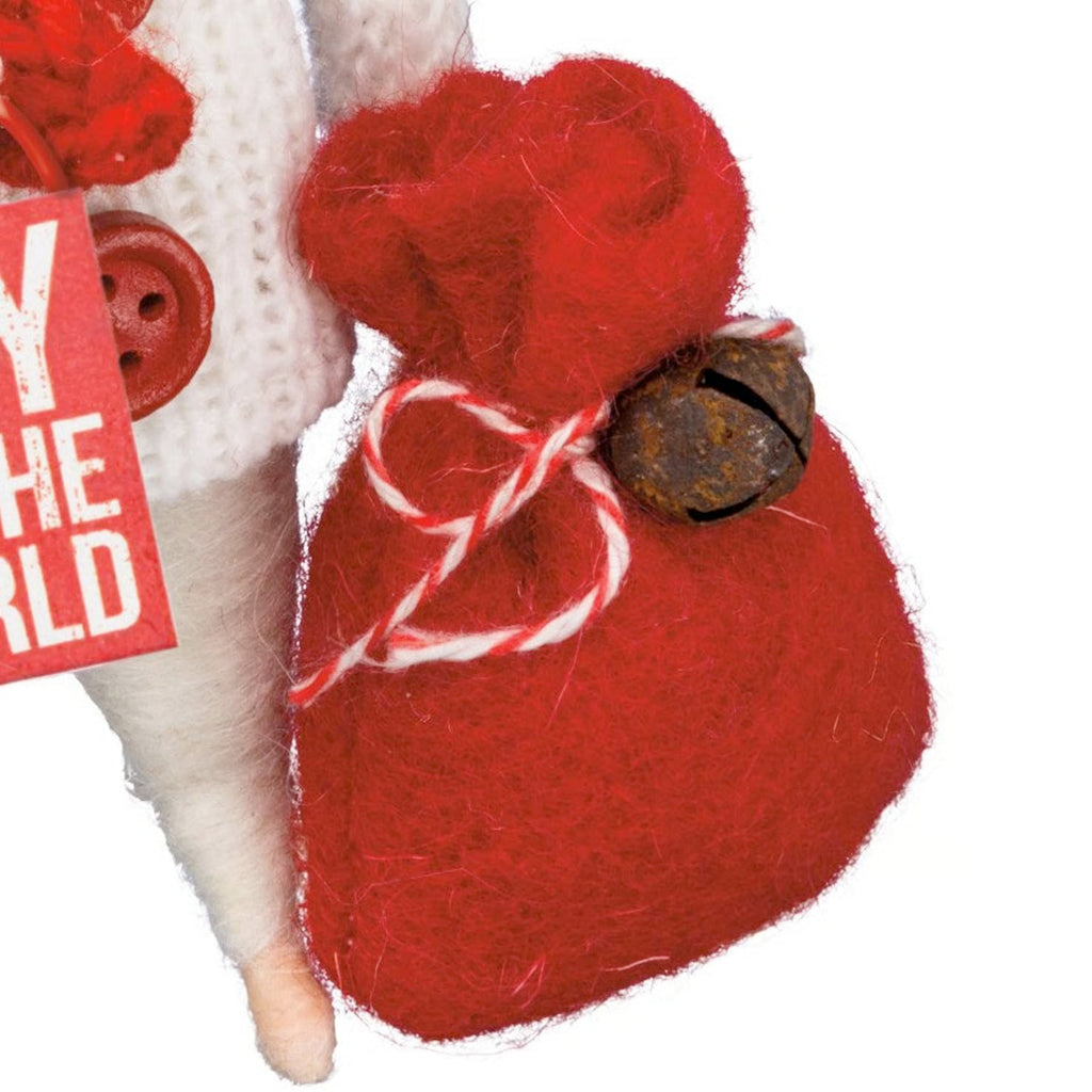 Primitives by Kathy Mouse with Tiny Joy to The World Sign