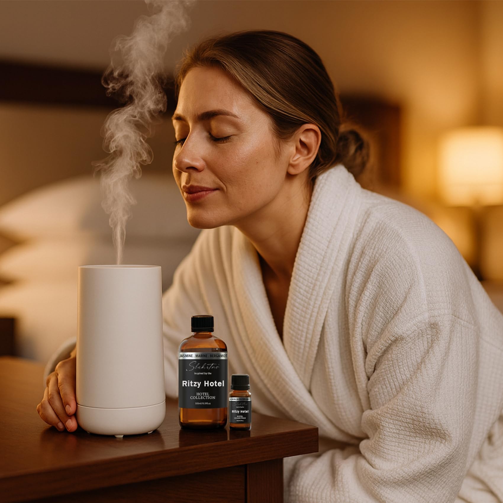 Sbehrtno Hotel Collection Diffuser Oil – Inspired by Iconic Five-Star Coastal Hotel Scents – for Essential Oil & Waterless Diffusers (0.34 Fl Oz (Pack of 1))