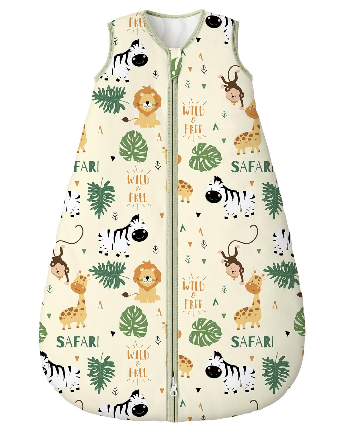 Yoofoss Baby Sleep Sack - 1.5 Tog Wearable Blanket for 6-12 Months | Soft Organic Cotton, 2-Way Zipper