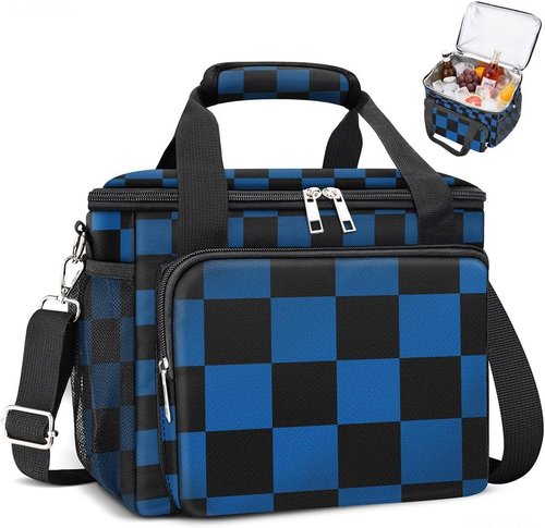 Coobiiya Insulated Lunch Bag - Leakproof Cooler for Men | Portable Soft Lunchbox for Travel & Camping