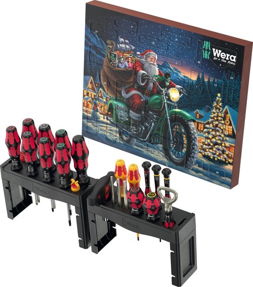 Wera 05136610001 Advent Calendar 2025, 28 pieces
