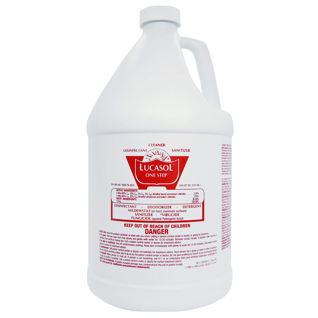 Lucasol ONE Step Hospital Grade Disinfectant (Gallon)