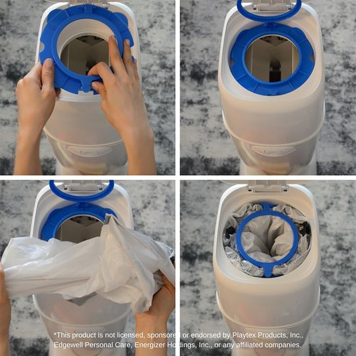 Diaper Genie Diaper Pail Bag Adapter - Convenient Compatibility for Easy Disposal