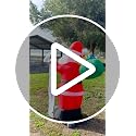 6ft Inflatable Santa with List Christmas Yard Decor Outdoor & Indoor