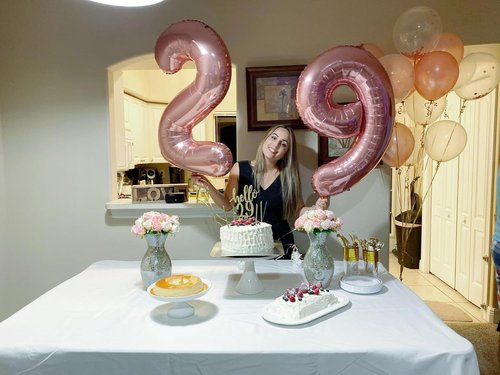 40 Inch Pink Number 9 Balloon - Perfect for Birthday Parties, Engagements, Weddings & Graduations