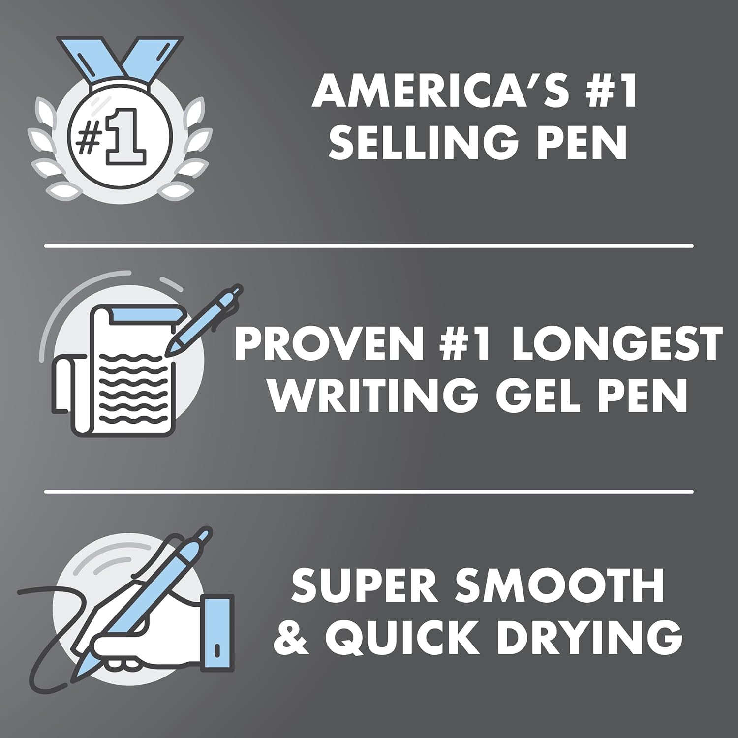 PILOT G2 Premium Gel Pens - Refillable & Retractable, Fine Point, Black Ink | 12 Count Pack