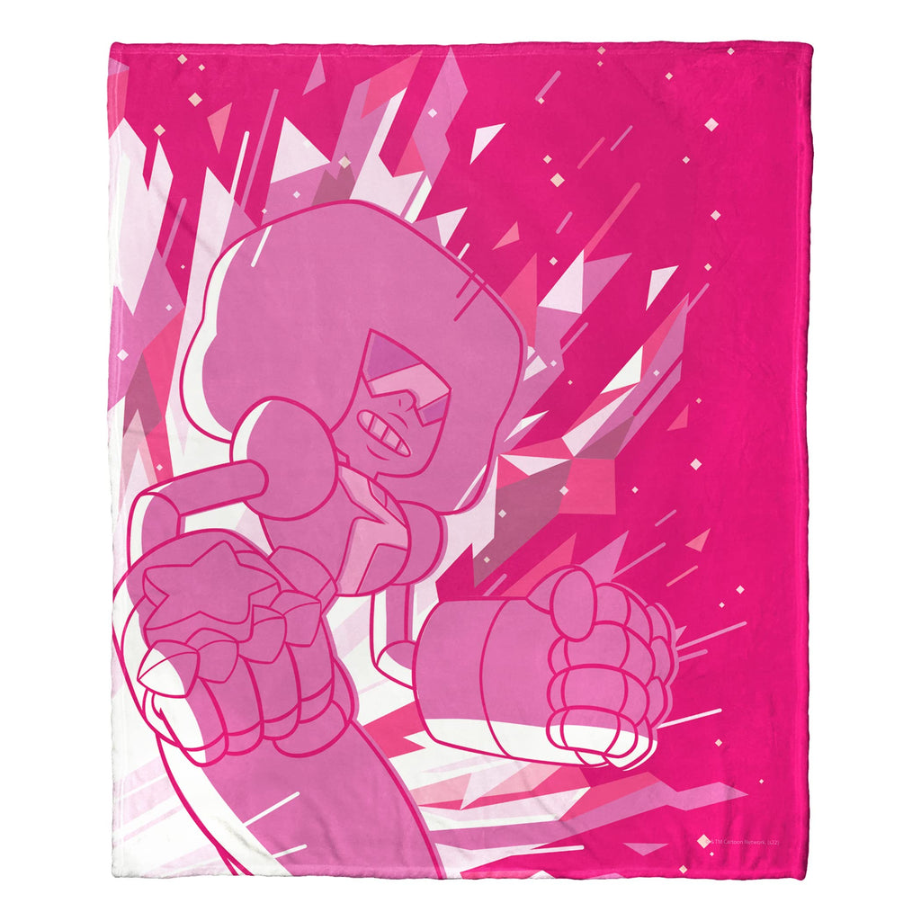 Northwest Steven Universe Silk Touch Throw Blanket, 50" x 60", Garnet Crystal Burst