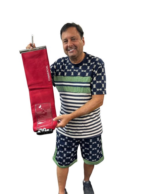 Replacement Cloth Shake-Out Bag For Sanitaire and Eureka Models SC600 & SC80, Replaces OEM # 24716C-16, 24716C-41, 54582-3, 53354-4, 53354-6, 53354-9