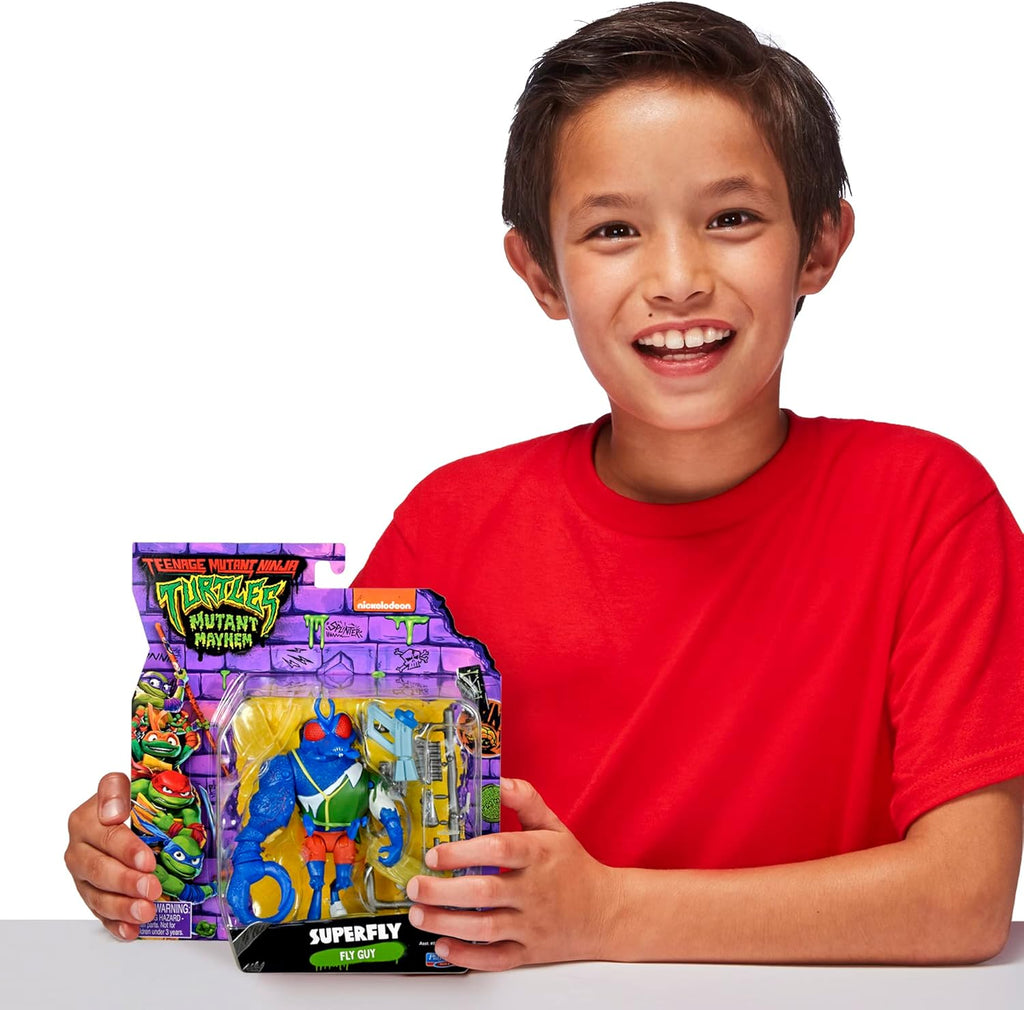 Playmates Toys | Teenage Mutant Ninja Turtles Super Fly Action Figure - 4" Collectible Toy