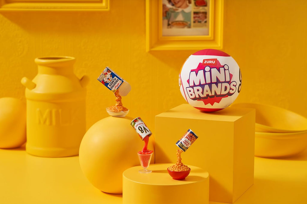 Mini Brands Retro Capsule 2-Pack | 60+ Mystery Minis to Collect | Real Licenses & Rare Collectibles