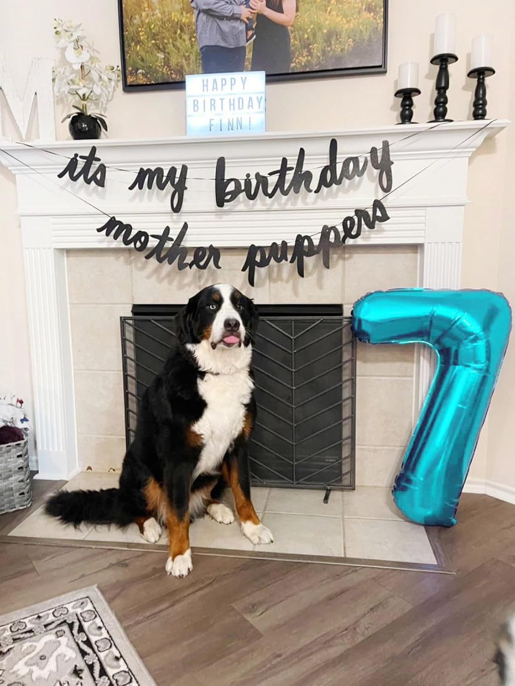 Numbers Balloon - 40 Inch Large Light Blue Balloon for Three Year Old Birthday Decor | Party Decorations