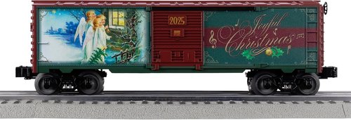 Lionel O Gauge Model Train Boxcar - 2025 Christmas Music Edition | Festive Design & Detail
