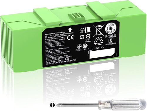 Dentsing ABL-F Replacement Battery for iRobot Roomba i7, j7 & e Series | 4460mAh, 14.4V